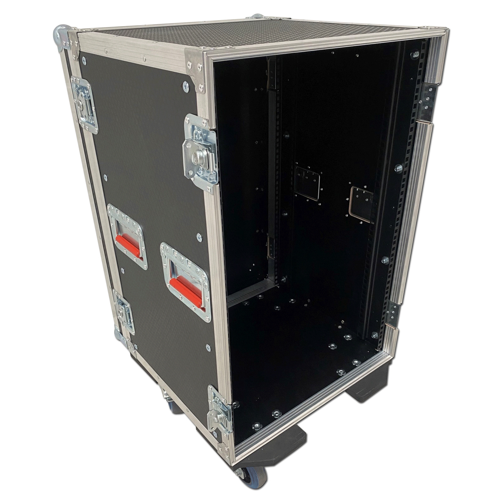 Spider 16u Rackmount Flight Case On Castors